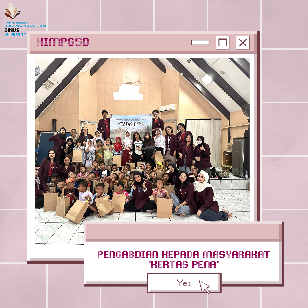 Pengabdian kepada Masyarakat 2024 “KERTAS PENA: KElas InspiRaTif Peristiwa daN Alam.”