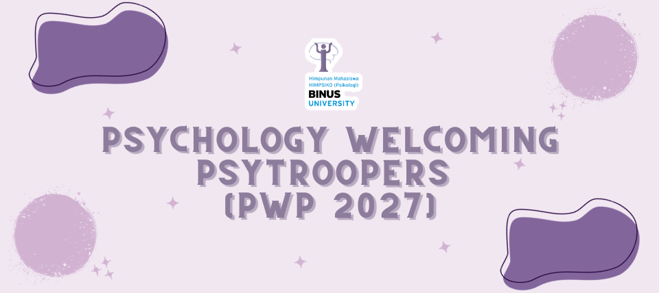 Psychology Welcoming Psytroopers (PWP 2027)