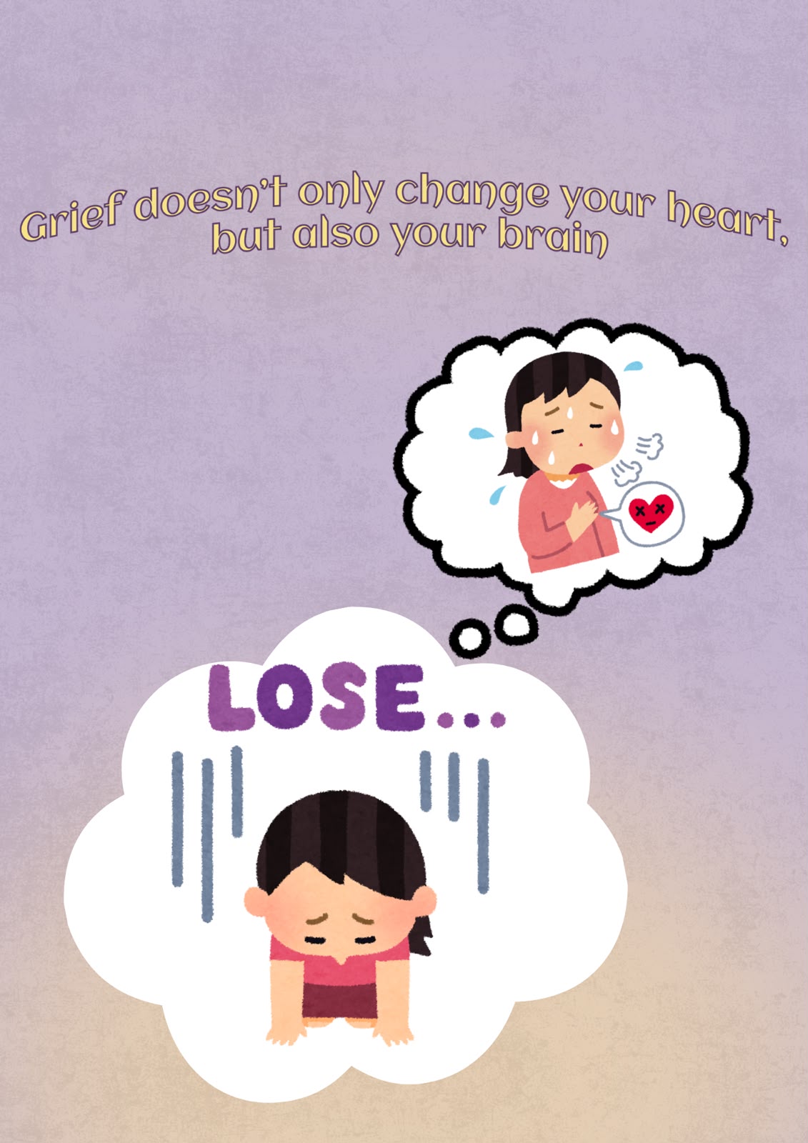 Grief doesn’t only change your heart, but also your brain.