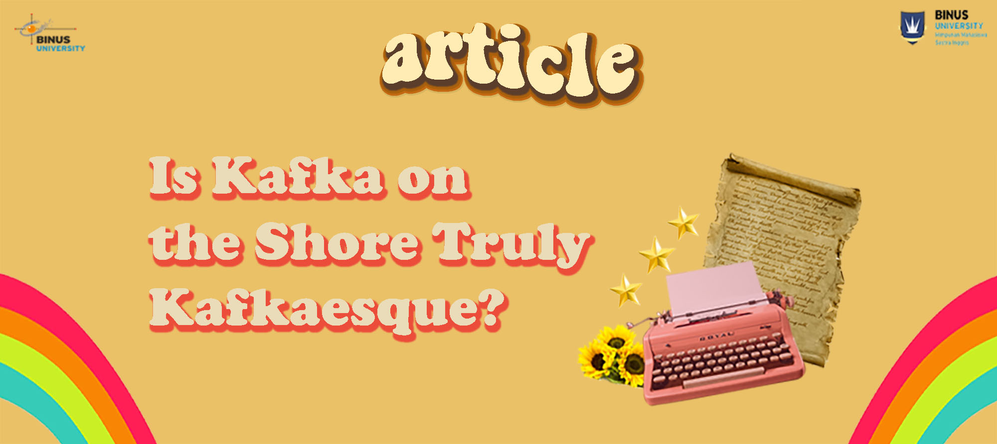Is Kafka on the Shore Truly Kafkaesque?