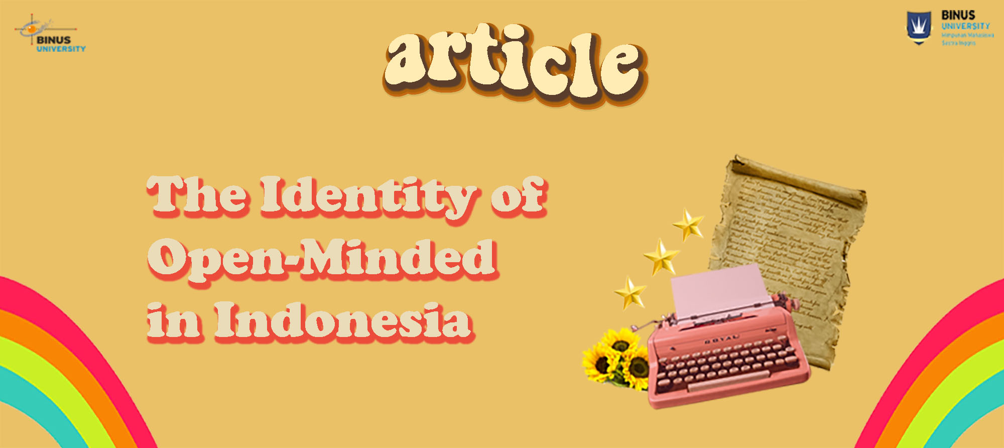 The Identity of Open-Minded in Indonesia