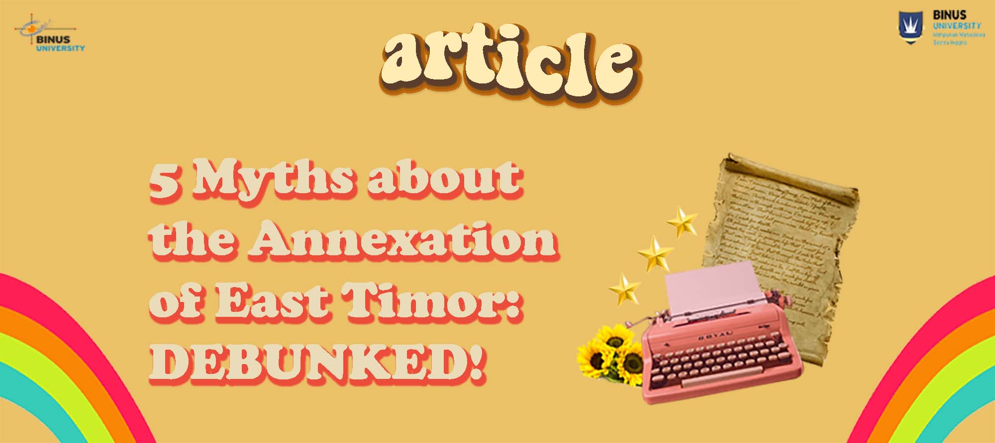 5 Myths about the Annexation of East Timor: DEBUNKED!