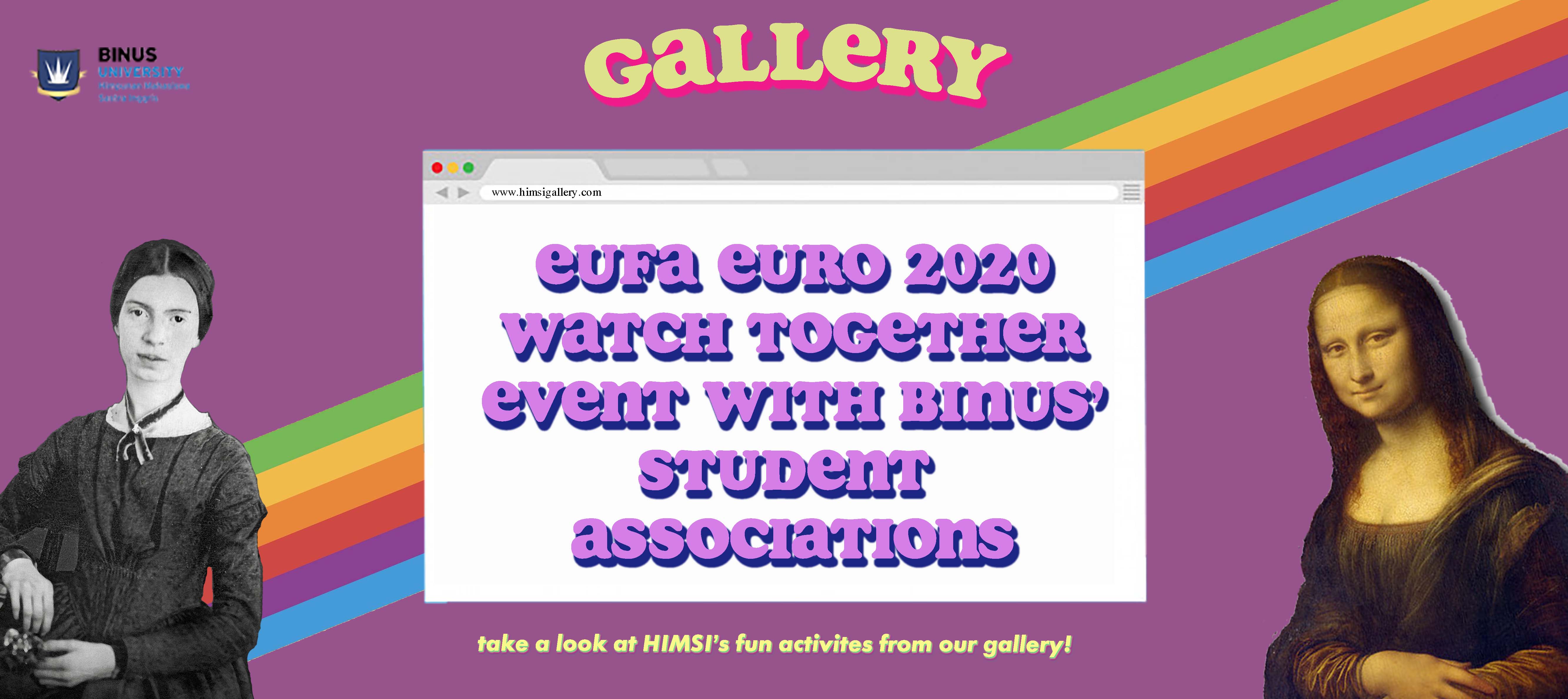 EUFA EURO 2020 Watch Together Event with BINUS’ Student Associations