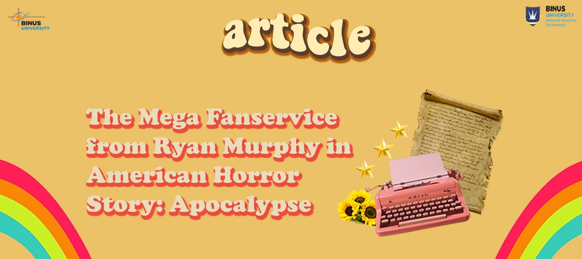 The Mega Fanservice from Ryan Murphy in American Horror Story: Apocalypse