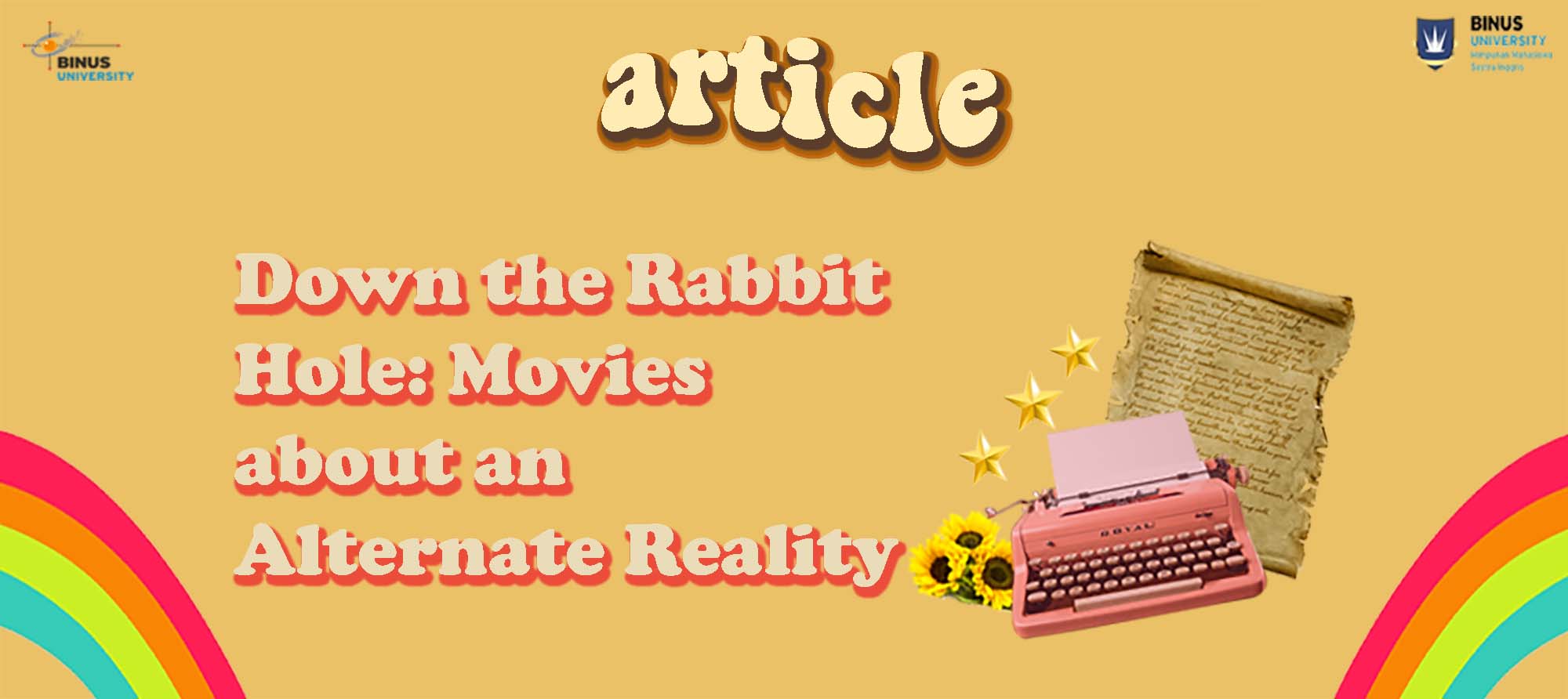 Down the Rabbit Hole: Movies about an Alternate Reality