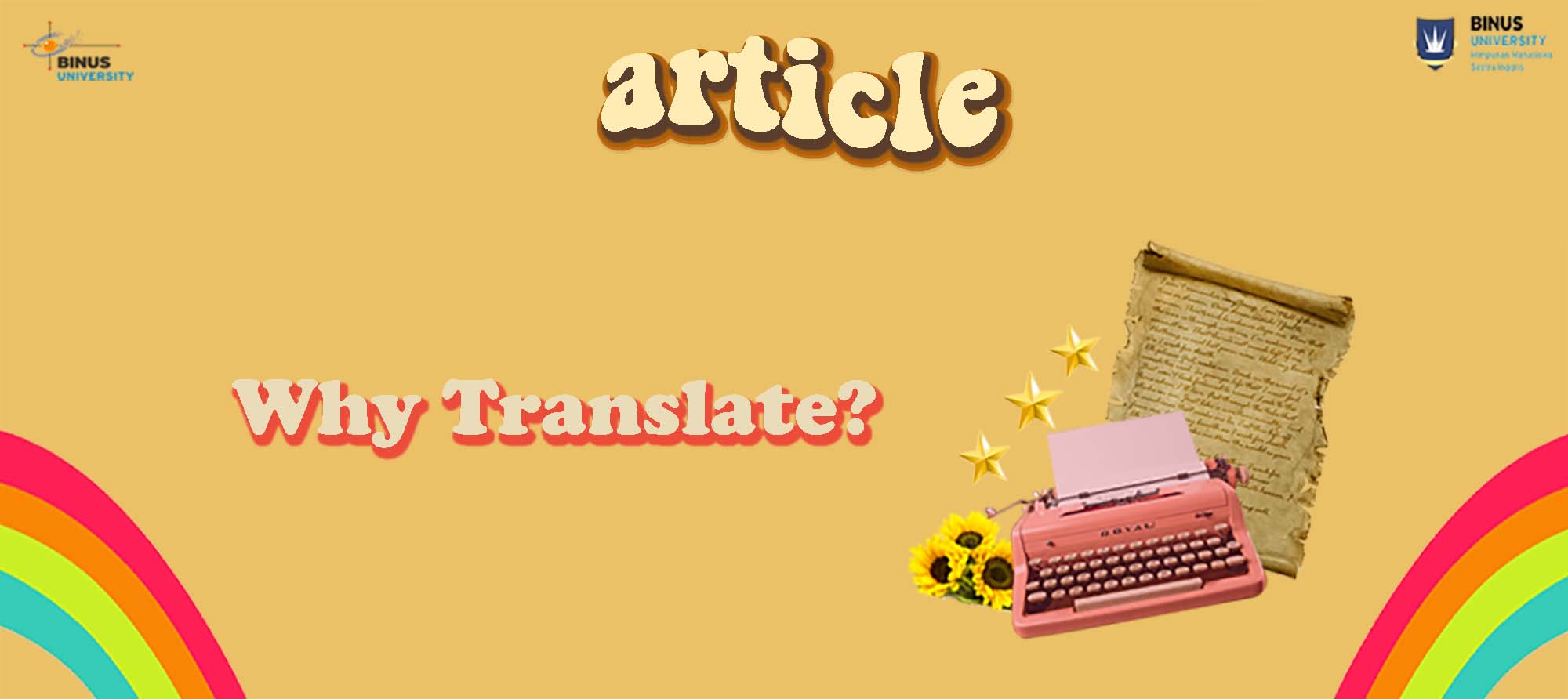 Why Translate?