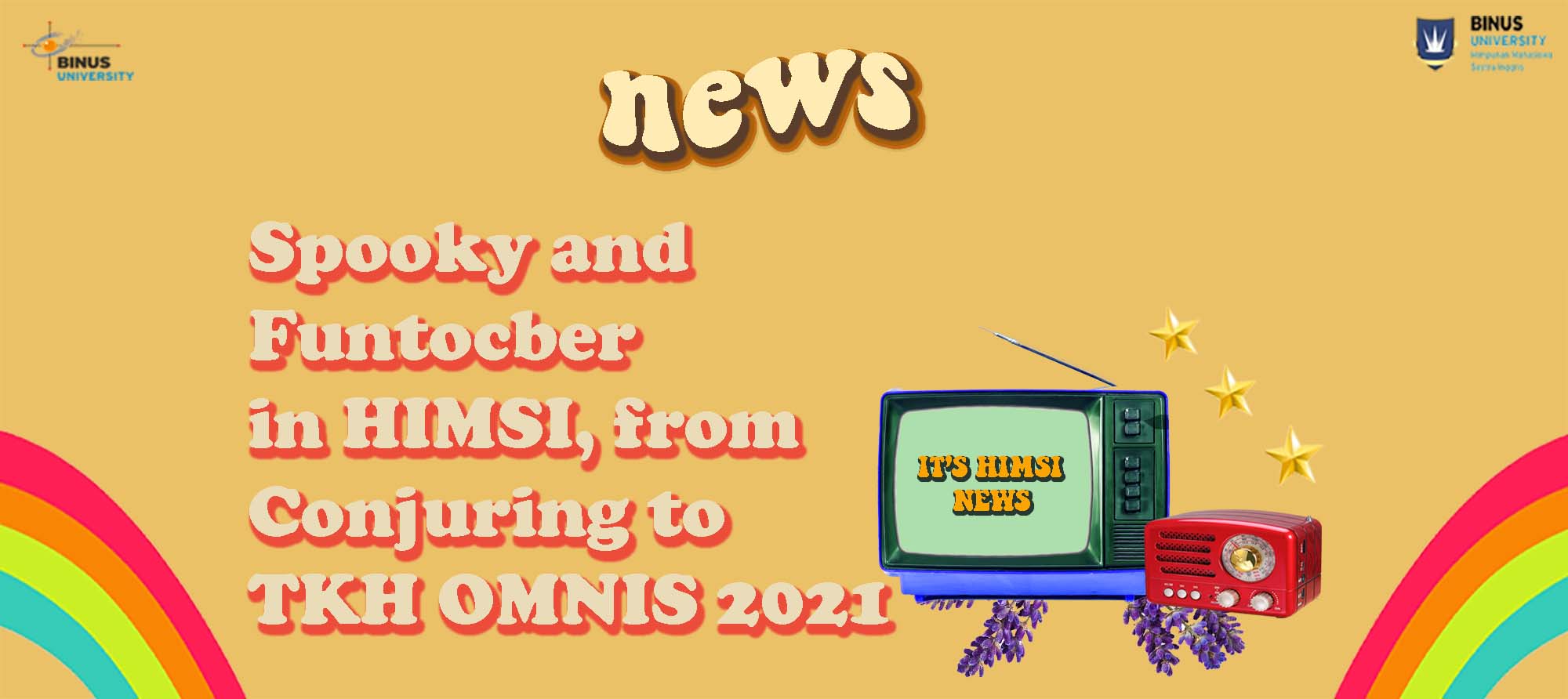 Spooky and Funtocber in HIMSI, from Conjuring to TKH OMNIS 2021