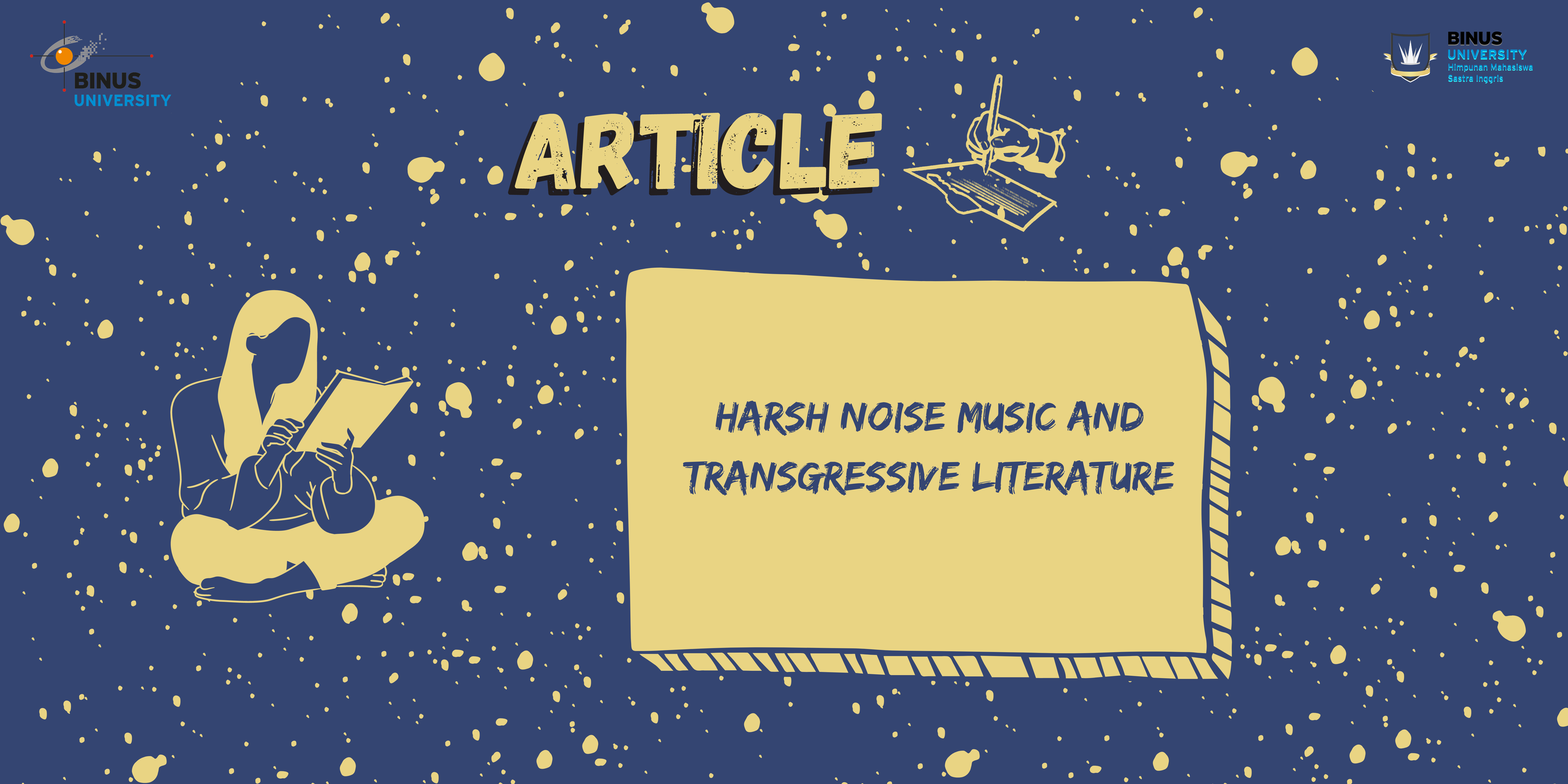 Harsh Noise Music and Transgressive Literature
