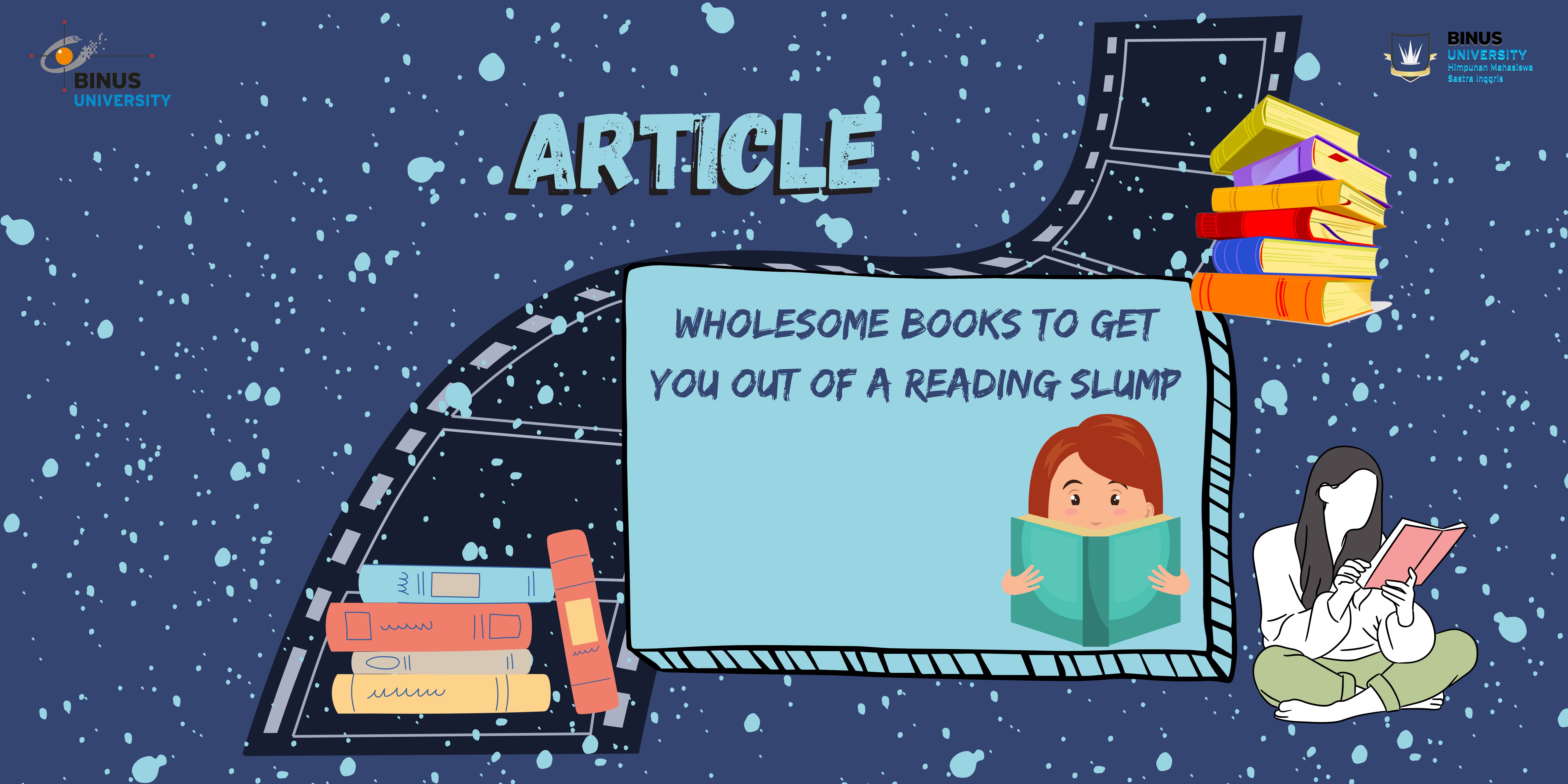 Wholesome Books to Get You Out of a Reading Slump