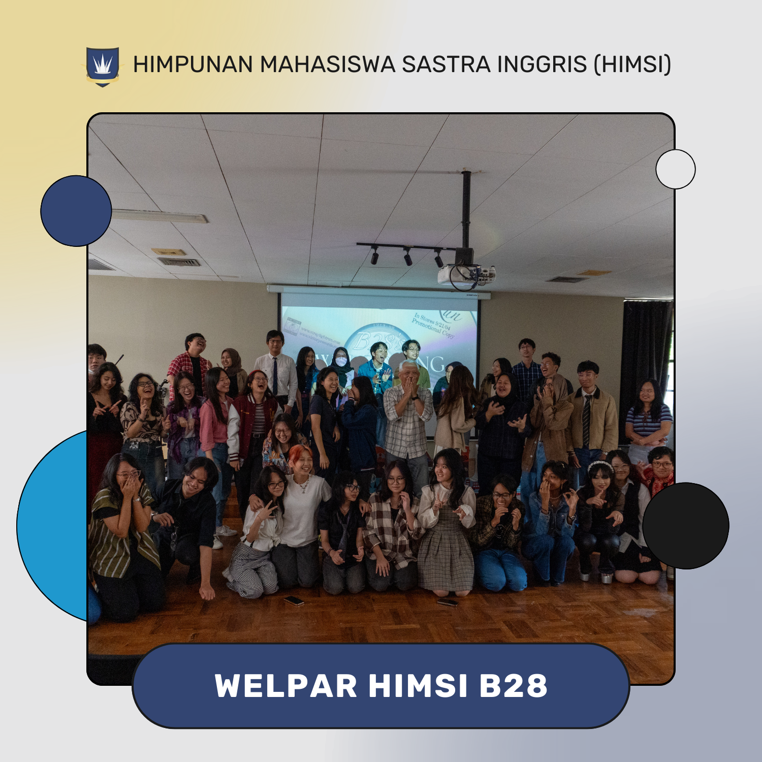 WELCOMING PARTY OF HIMSI FOR BINUSIAN-28: RETRO NIGHT