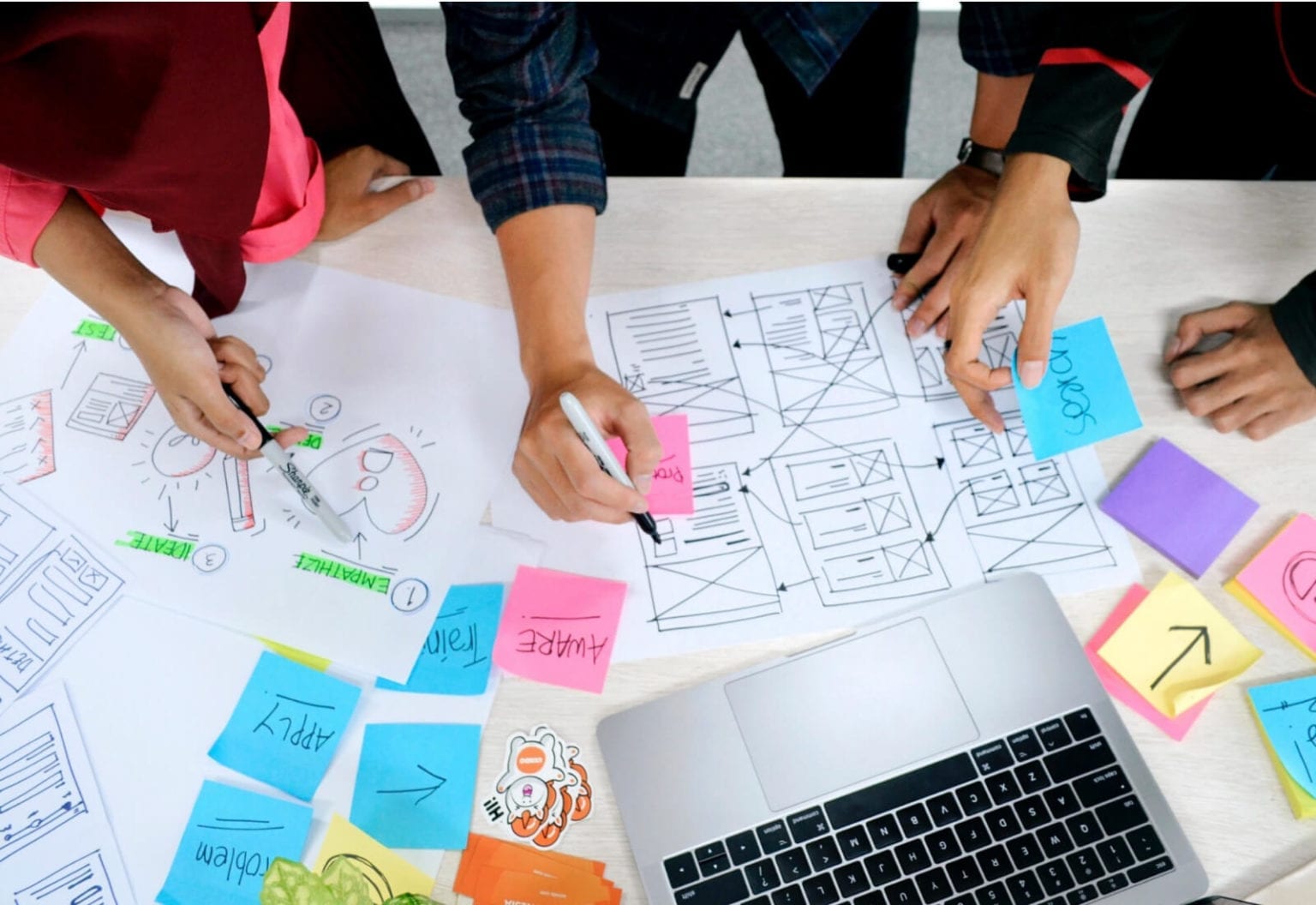 Pengaruh Penggunaan Framework Design Thinking untuk Membangun User Experience yang Optimal
