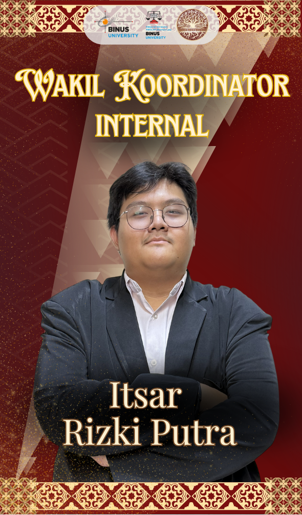 BINUS Wakil Koordinator 1 Divisi Internal HIMSLAW 2026