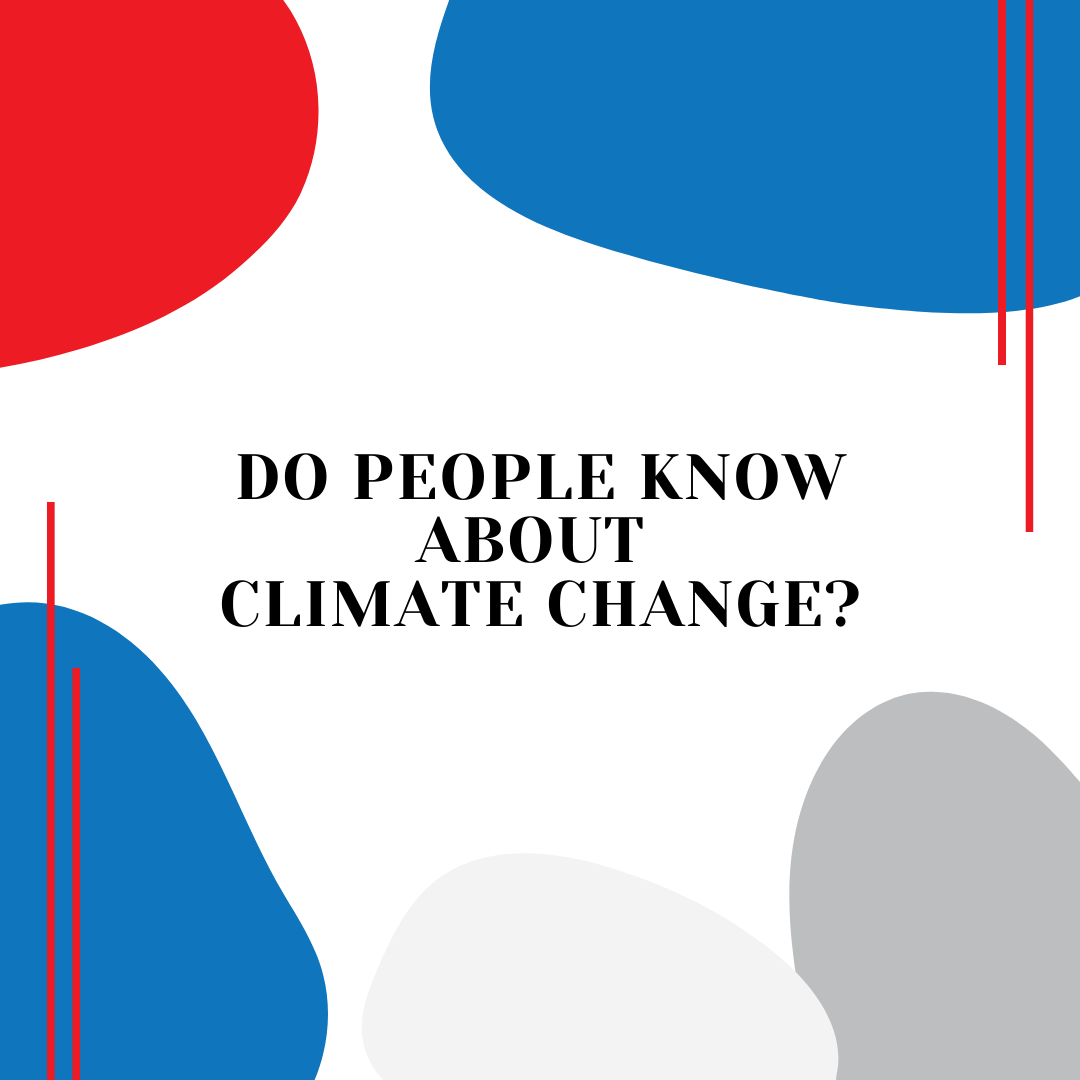 Do people know about climate change?