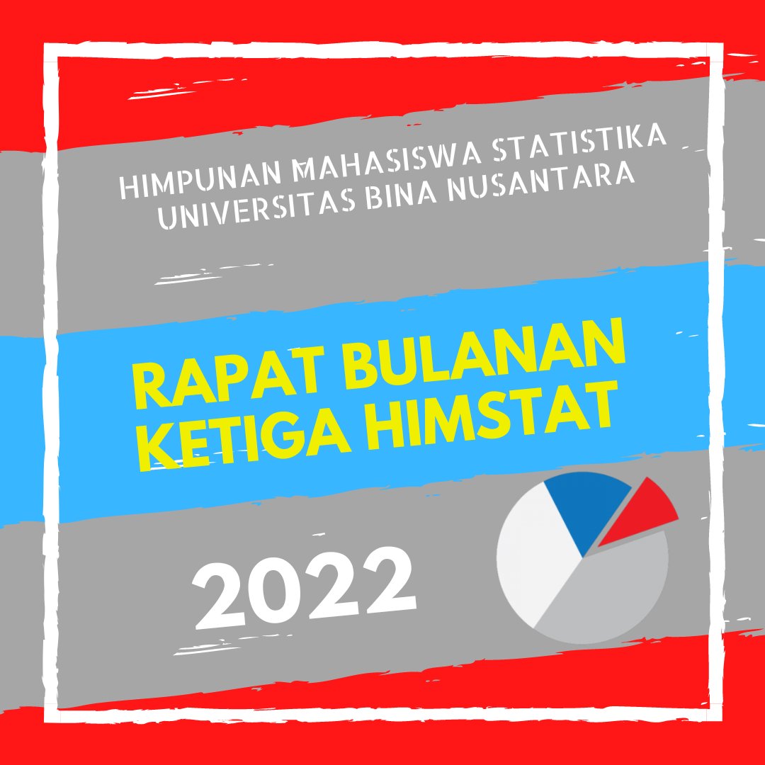 Rapat Bulanan Ketiga HIMSTAT 2022