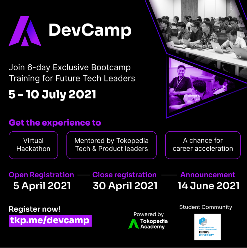 Tokopedia x Himtek DevCamp