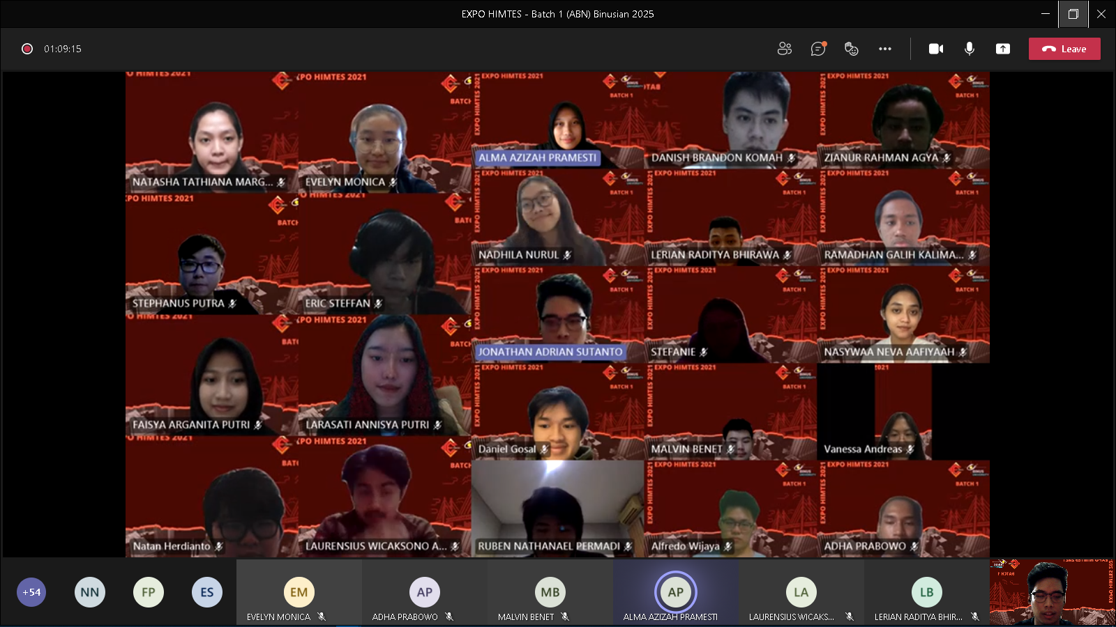 EXPO 2021 HIMTES BATCH 1