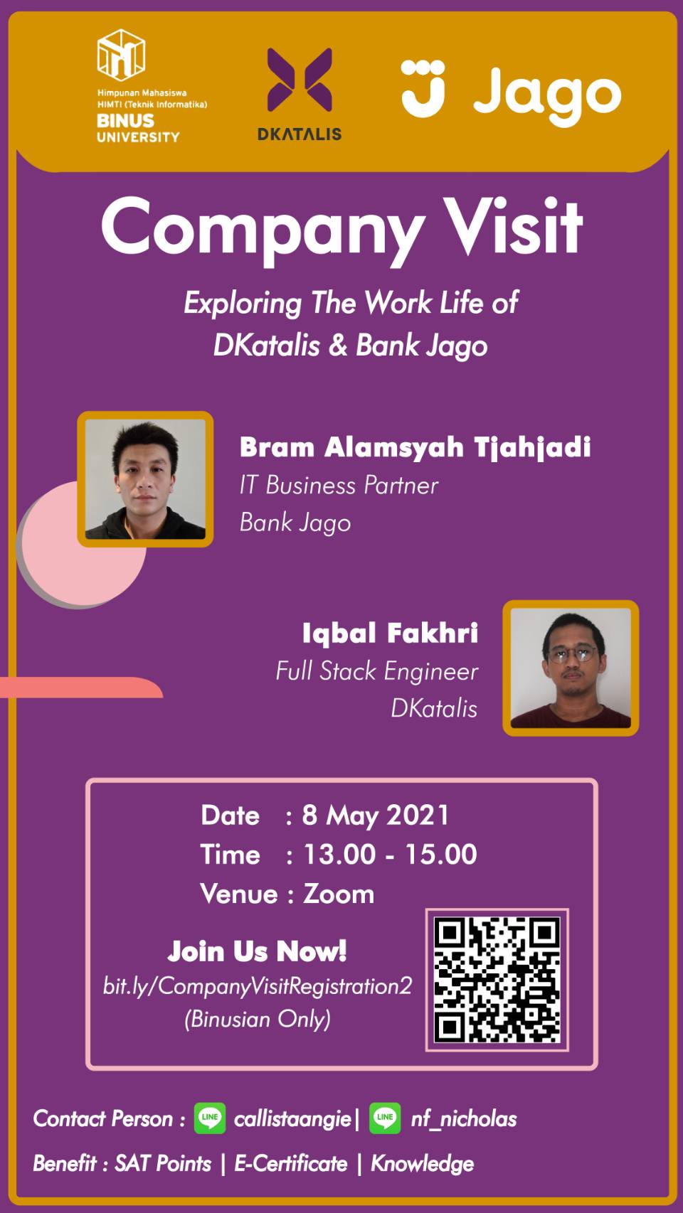 Open Registration: HIMTI X Dkatalis Company Visit: Exploring The Work Life of Dkatalis & Bank Jago