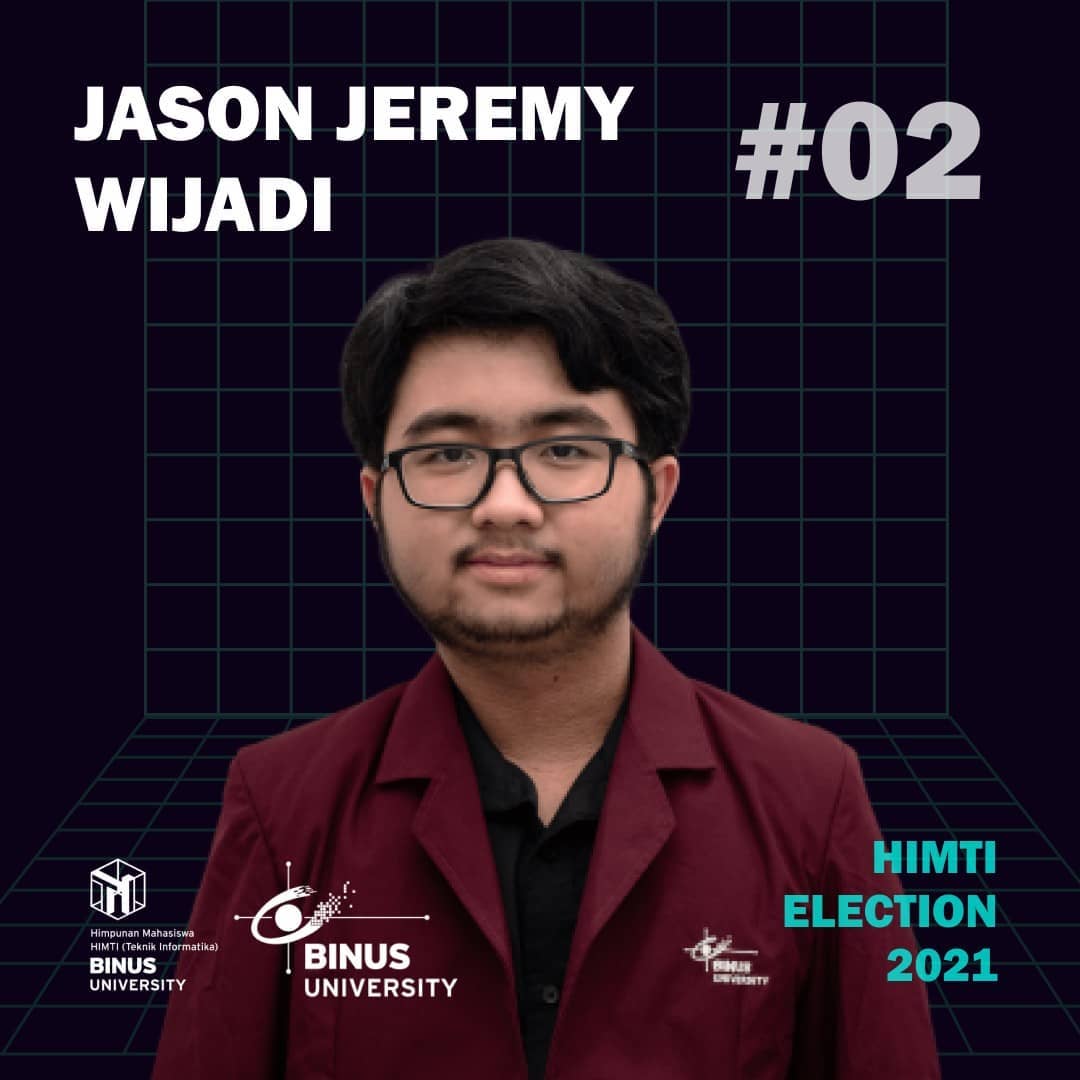 HIMTI Election 2021 Candidate #2: Jason Jeremy Wijadi