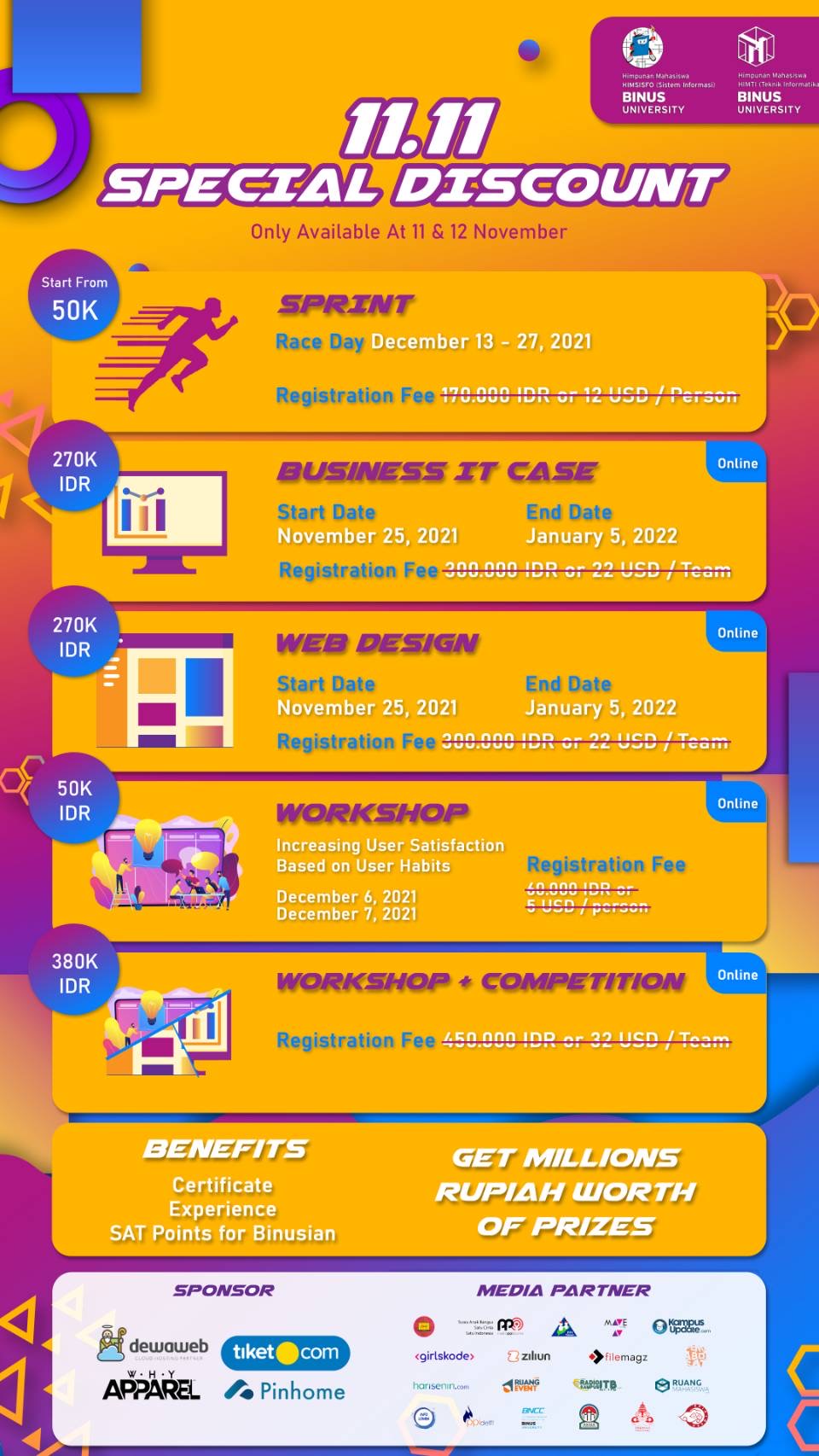 COMPUTERUN 11.11 Special Discount