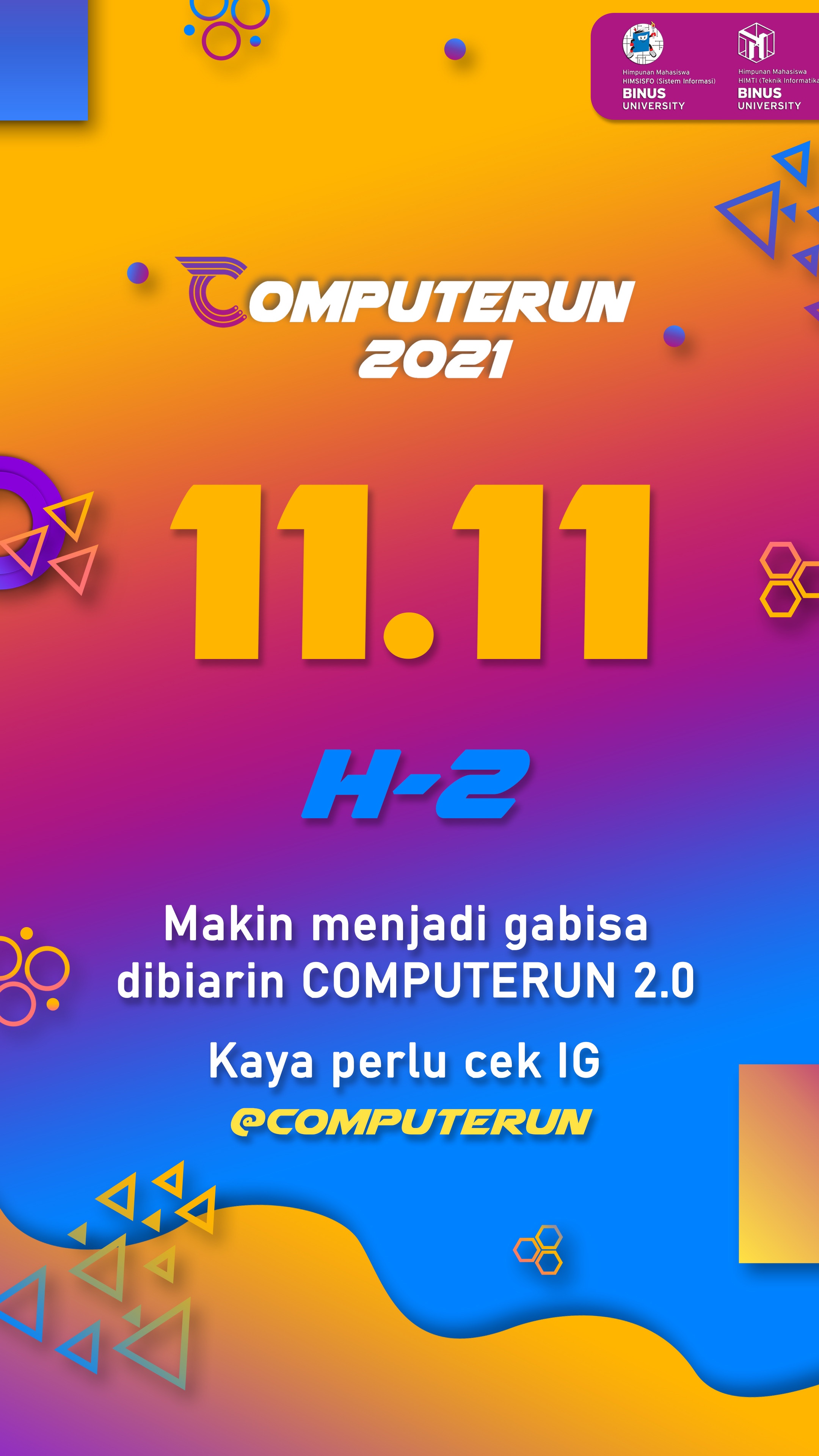 HAH, COMPUTERUN NGADAIN 11.11!?!?
