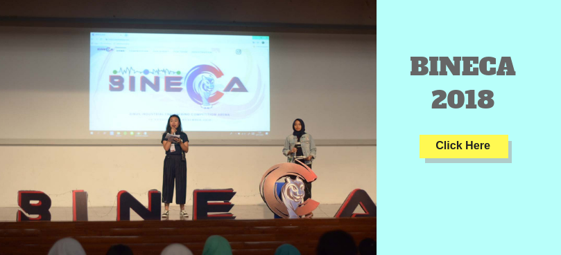 BINECA (BINUS INDUSTRIAL ENGINEERING COMPETITION ARENA) 2018