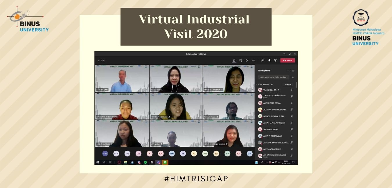 Virtual Industrial Visit 2020