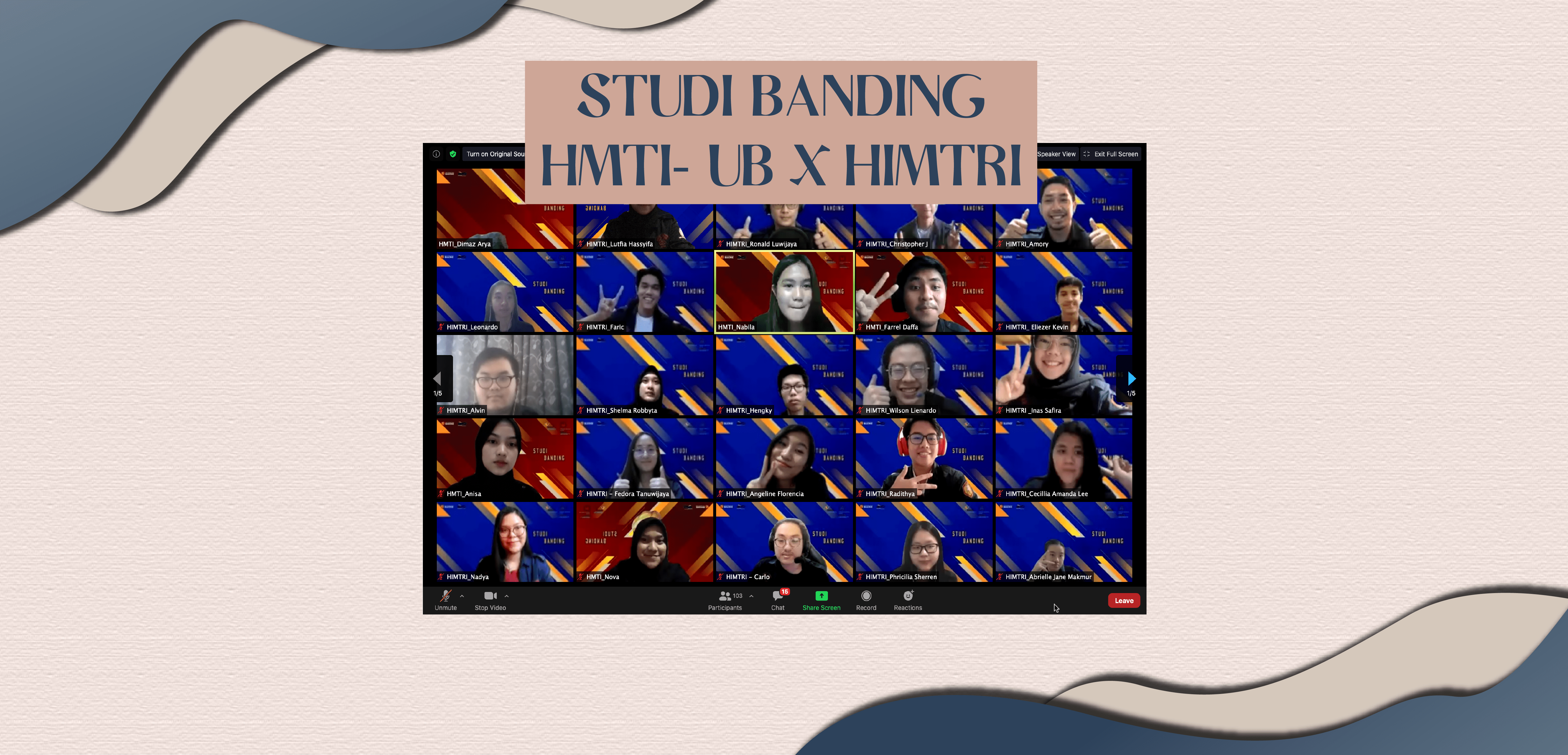 Studi Banding HIMTRI X HMTI-UB
