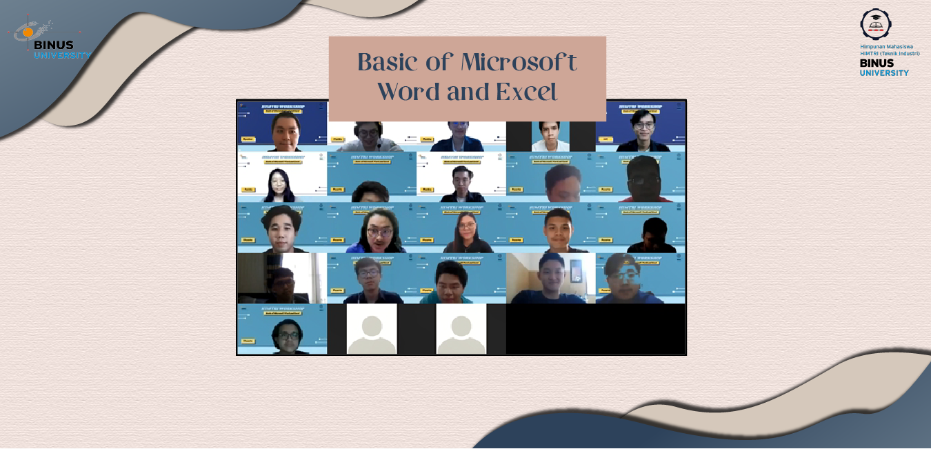 HIMTRI WORKSHOP: Basic of Microsoft Word & Excel