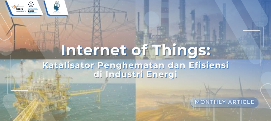 Internet of Things:  Katalisator Penghematan dan Efisiensi di Industri Energi