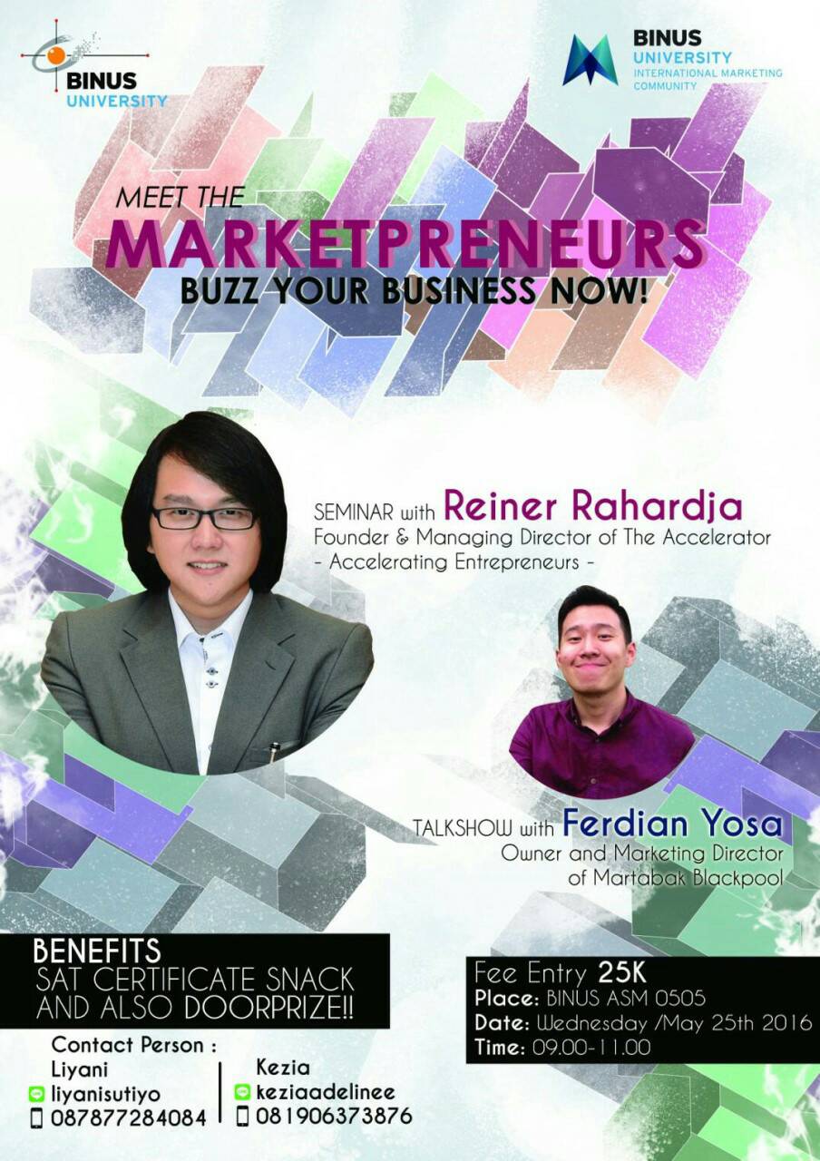 Meet The Marketpreneur: Buzz Your Business Now!