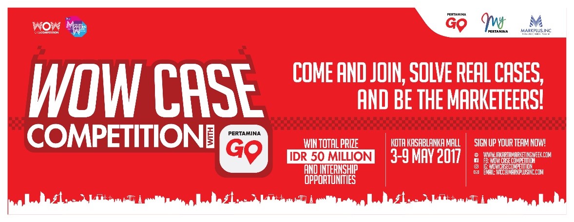 WOW Case Competition 2017 with Pertamina GO