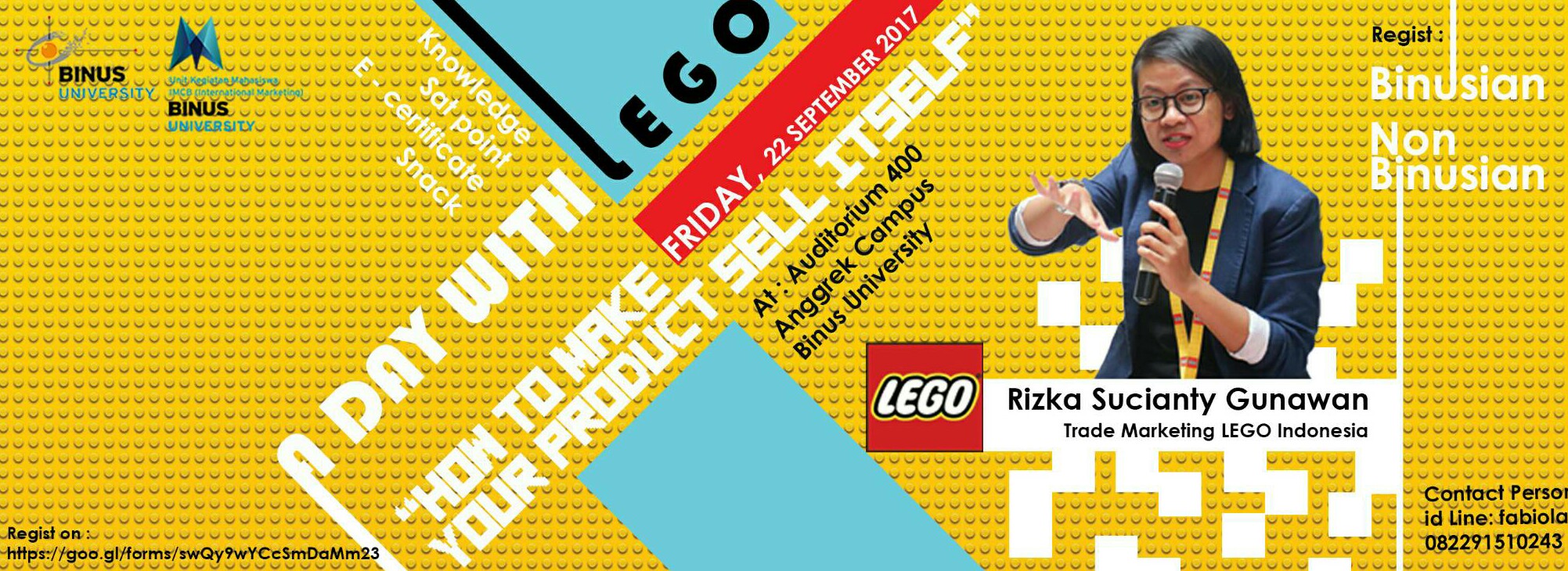 Marketing Glasses : A Day With LEGO : How to make your product sell itself