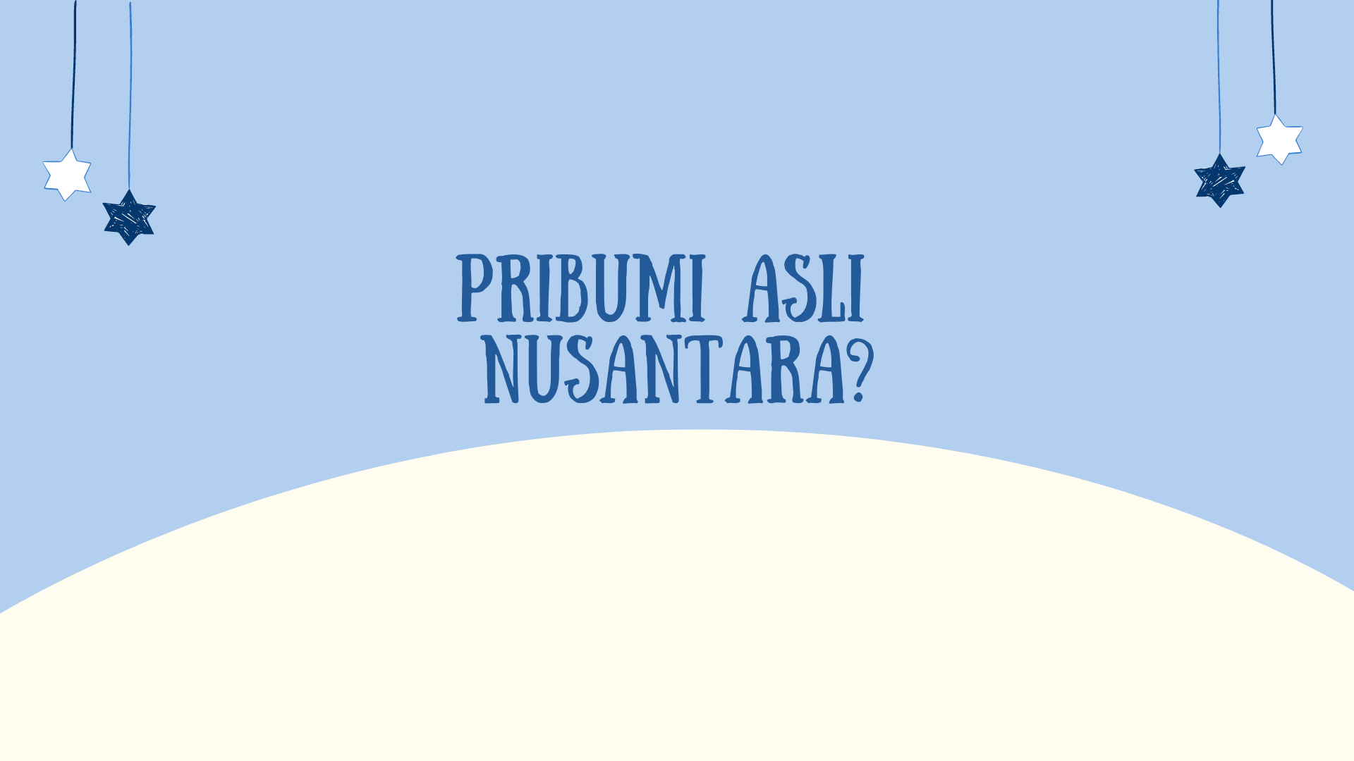 Apakah Sebenarnya Ada Pribumi Asli Nusantara?