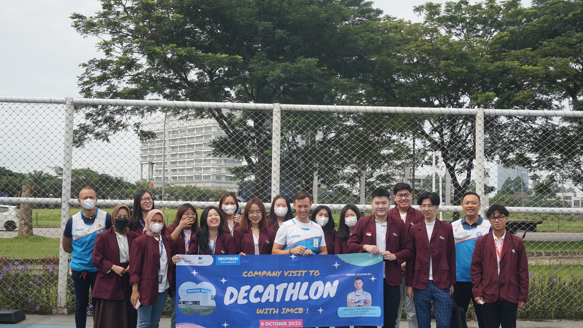 COMPANY VISIT TO DECATHLON WITH IMCB