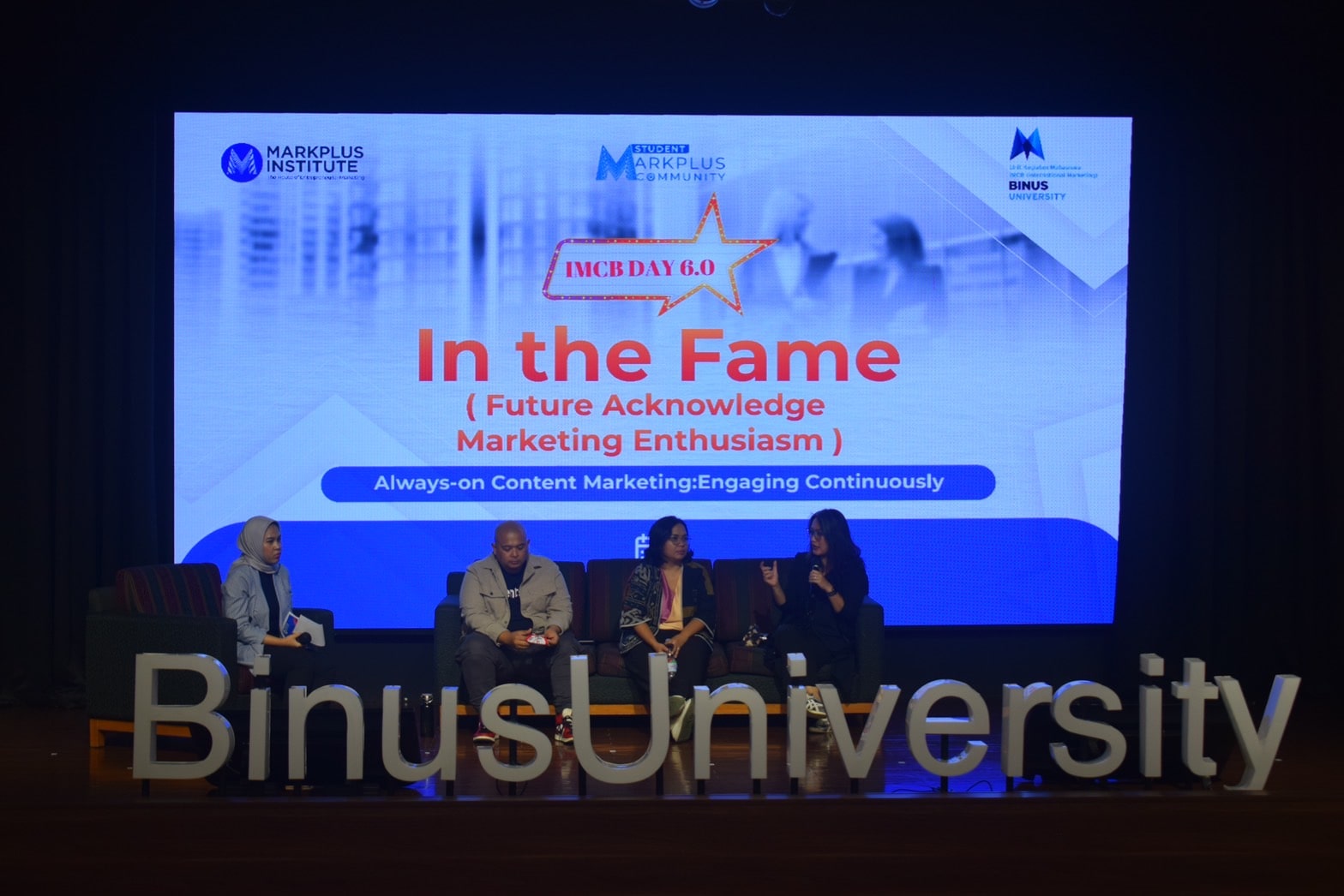 MARKPLUS X IMCB DAY 6.0