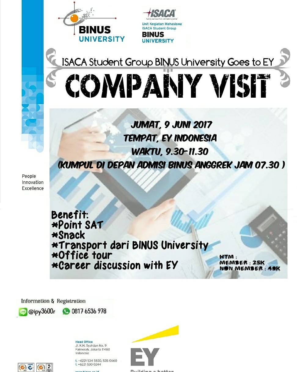 Company Visit Goes to Ernst & Young Indonesia