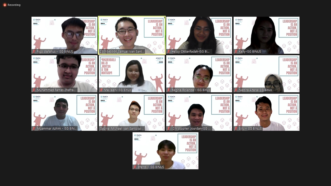 LDK ISG BINUS 2021: “Leadership is an action, not a position.”