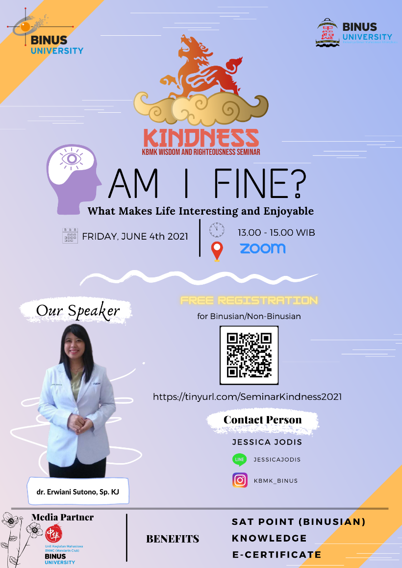 Seminar Kindness 2021: “AM I FINE ”