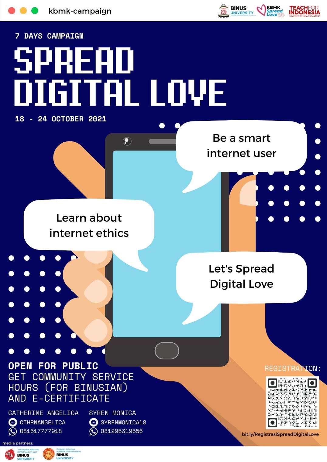 Pengabdian Pada Masyarakat (P2M) 2021 “Spread Digital Love”
