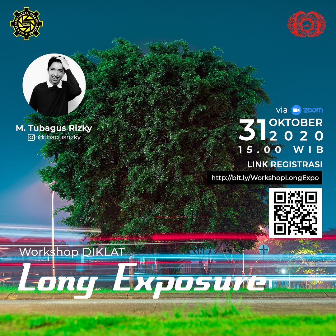 WORKSHOP DIKLAT LONG EXPOSURE 2020 WITH M TUBAGUS RIZKY