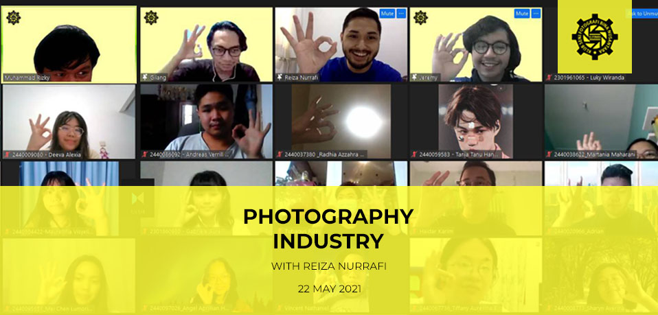SEMINAR PHOTOGRAPHY INDUSTRY WITH REIZA NURRAFI
