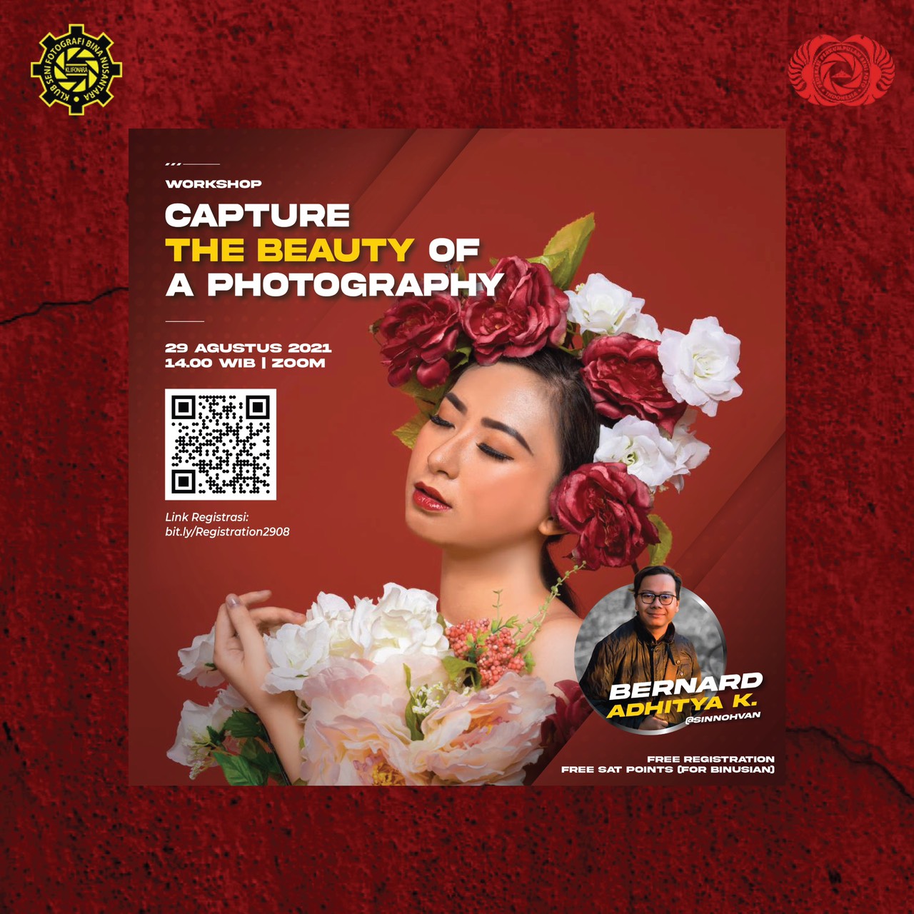 WORKSHOP CAPTURE THE BEAUTY OF A PHOTOGRAPHY WITH BERNARD