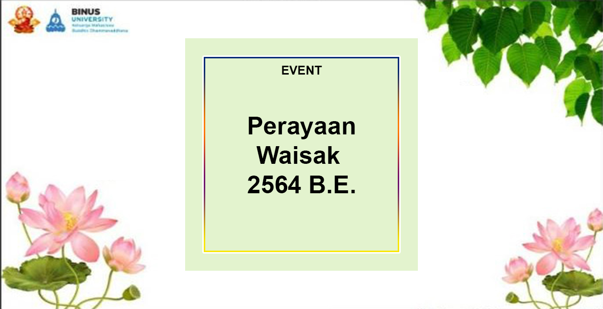 Perayaan Waisak 2564 B.E.