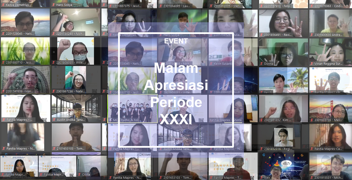 Malam Apresiasi KMBD Periode XXXI