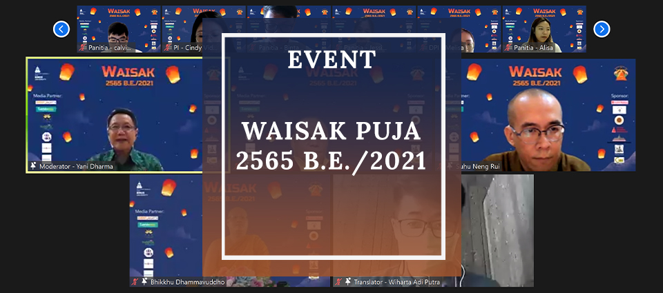 Waisak Puja 2565 B.E./2021