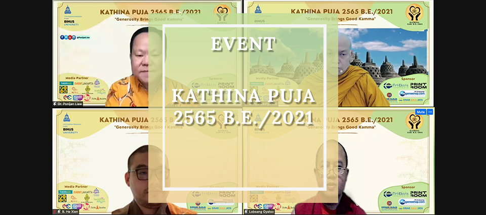 Kathina Puja 2565 B.E./2021
