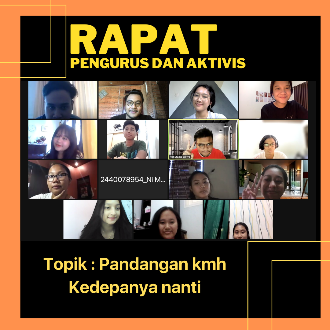 RAPAT PENGURUS DAN AKTIVIS