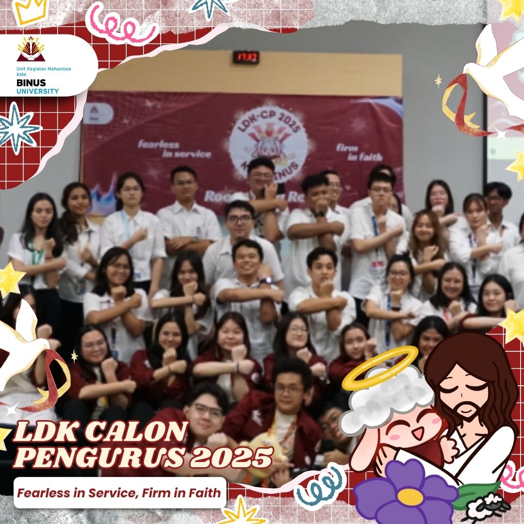 Latihan Dasar Kepemimpinan Calon Pengurus (LDK-CP) KMK BINUS 2025