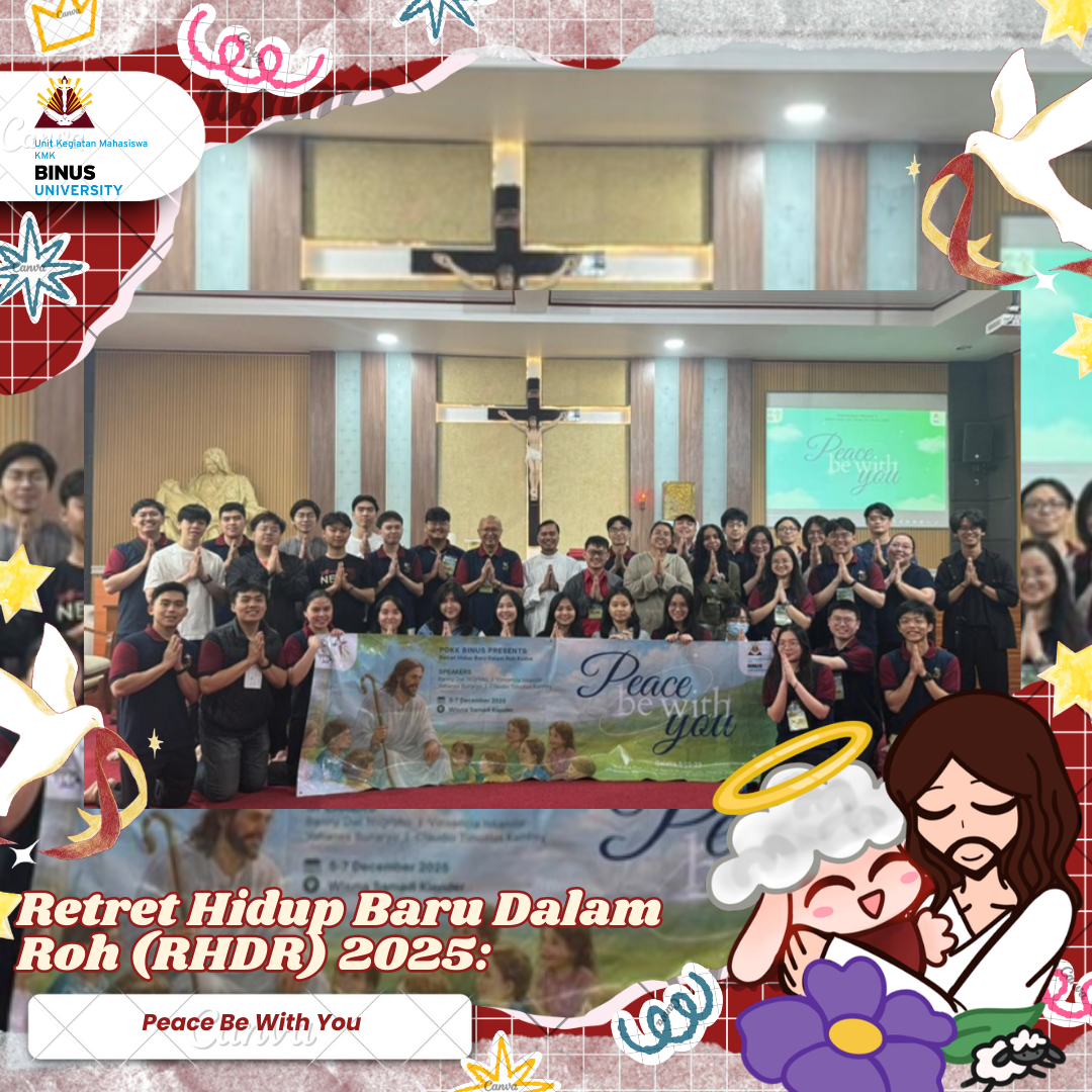 Retret Hidup Baru Dalam Roh (RHDR) 2025: Peace Be With You