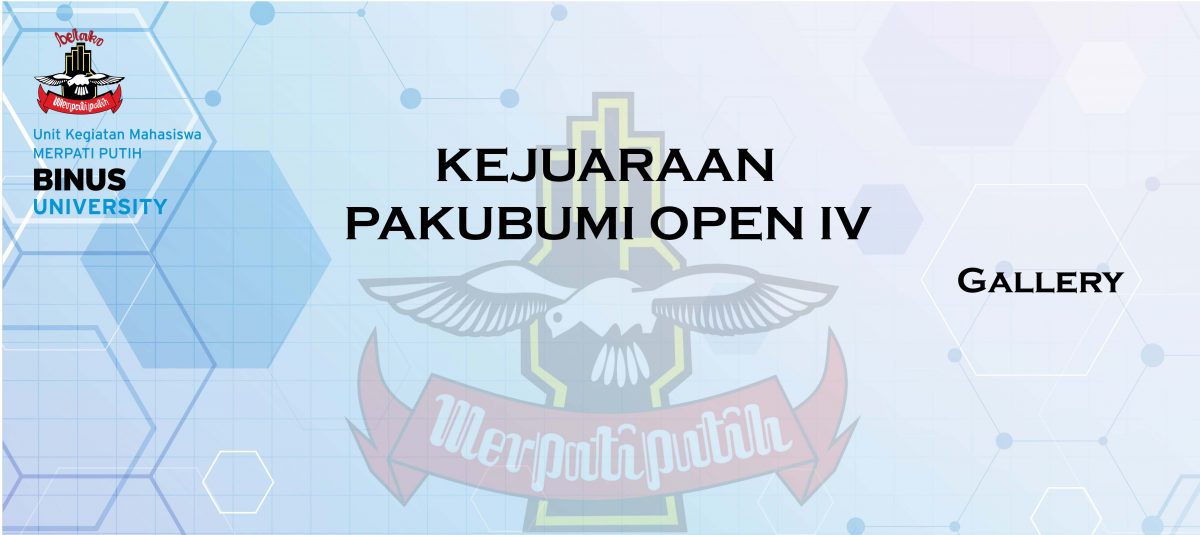 KEJUARAAN PAKU BUMI OPEN IV 2018